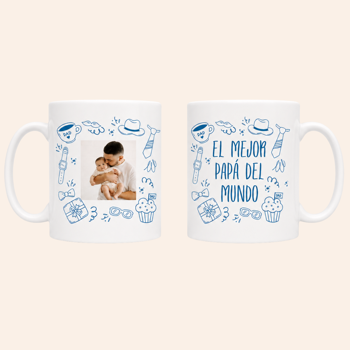 Taza el mejor Papá del mundo