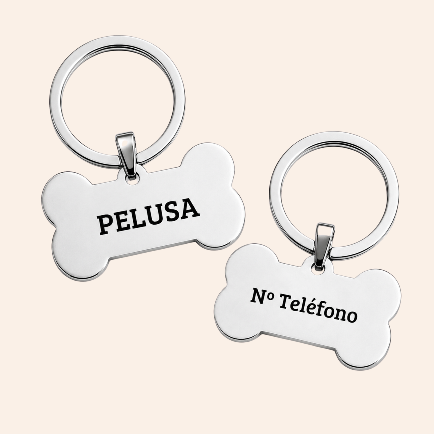 Identificador Mascotas Plateado