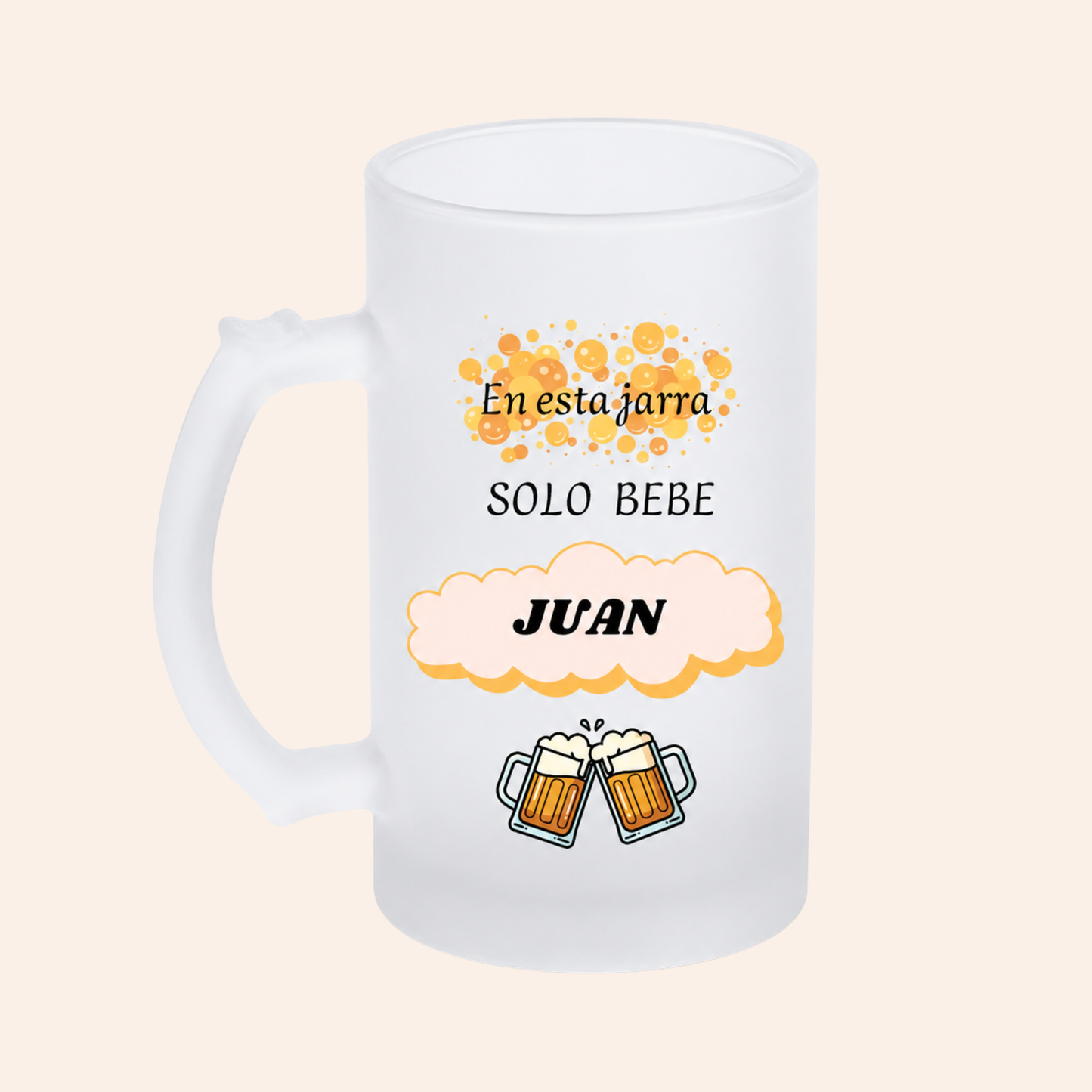 Jarra En Esta Jarra Solo Bebe Juan