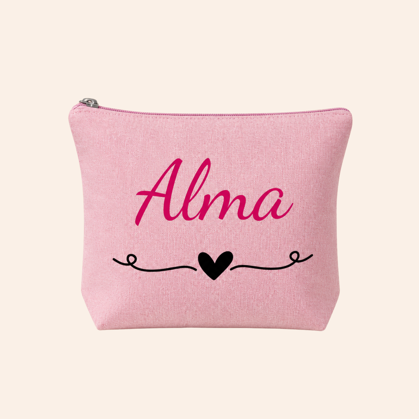 Neceser rosa + corazón