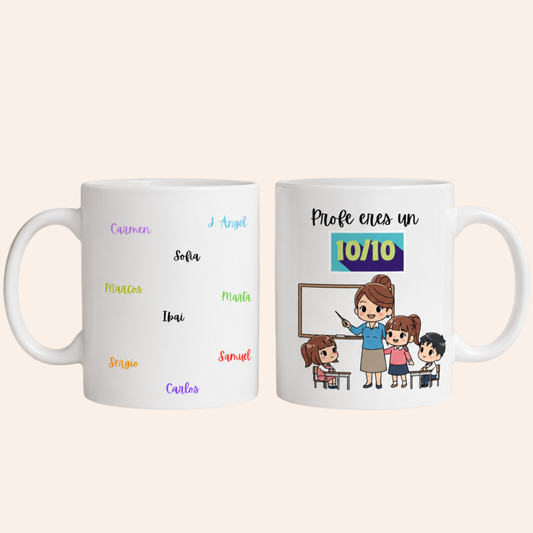Taza Profe 10