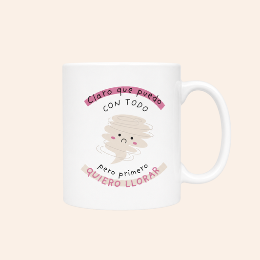 Taza Frase Sí Puedo