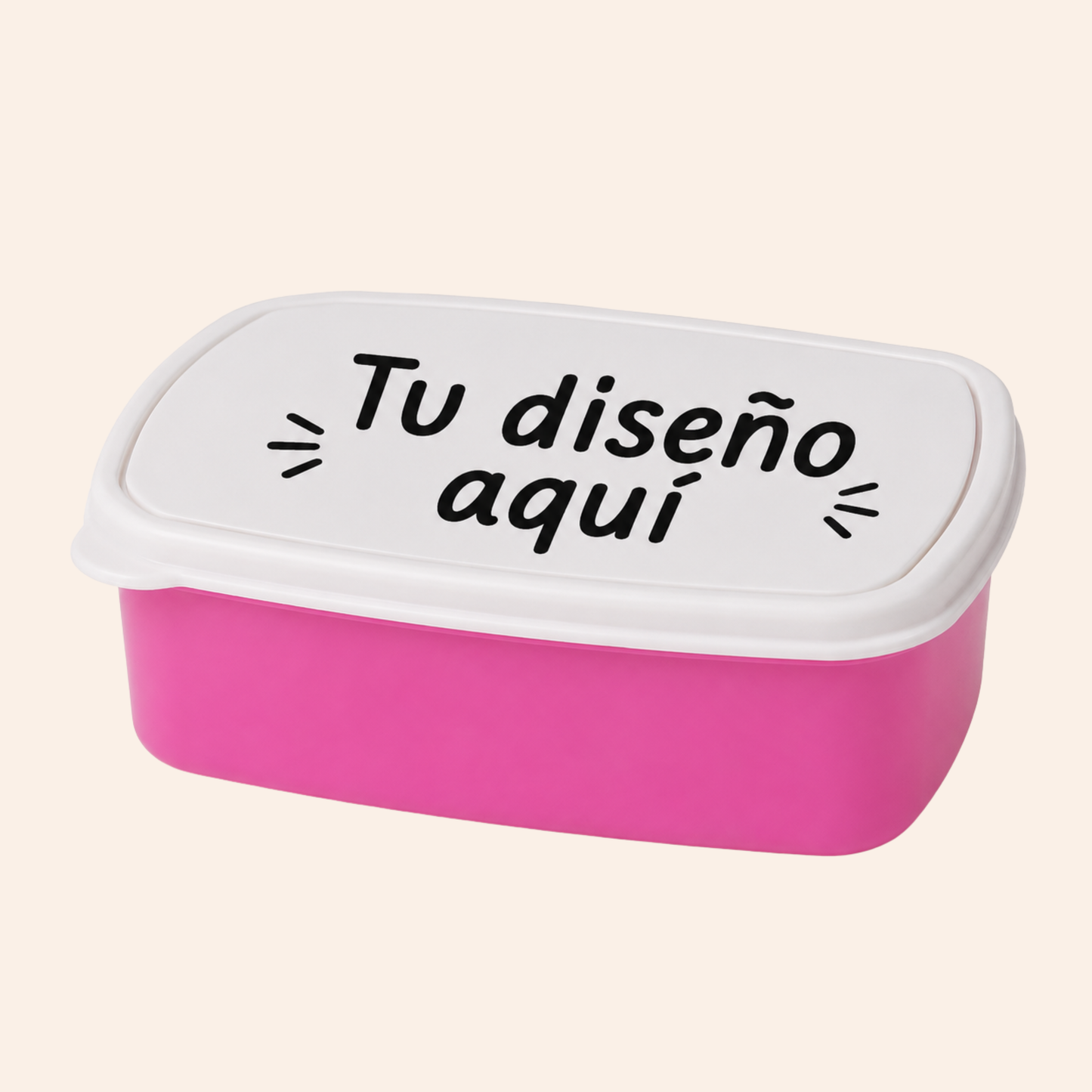 Fiambrera Tu diseño aquí