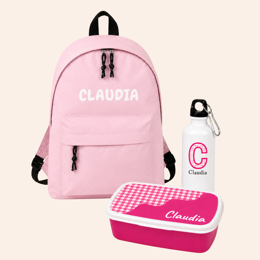 Pack Mochila + fiambrera + botella