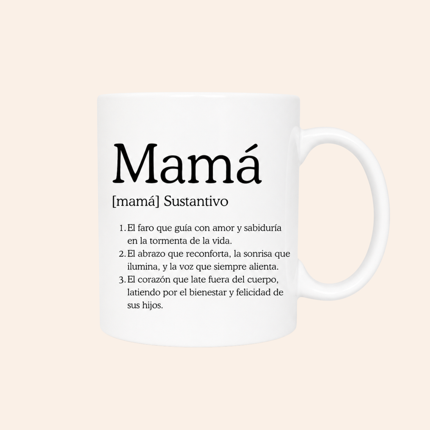 Taza Mamá Sustantivo
