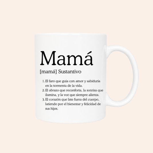 Taza Mamá Sustantivo