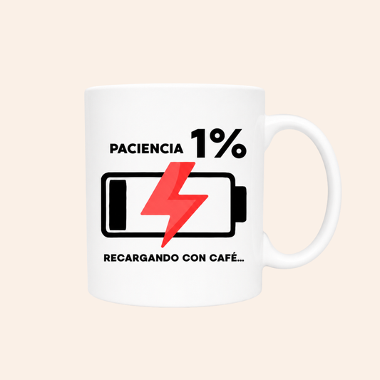 Taza Paciencia 1%