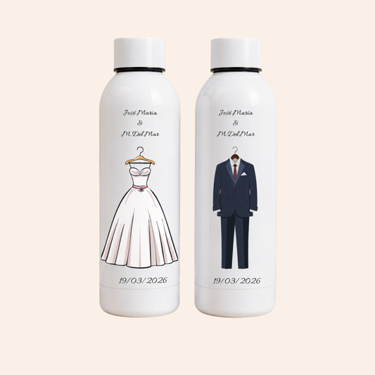 Pack Botella Térmica Boda