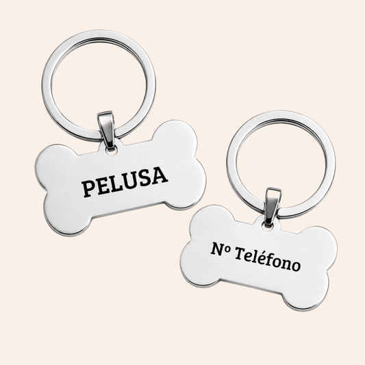 Identificador Mascotas Plateado