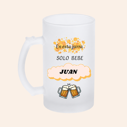Jarra En Esta Jarra Solo Bebe Juan