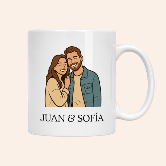 Taza Estilo Dibujo