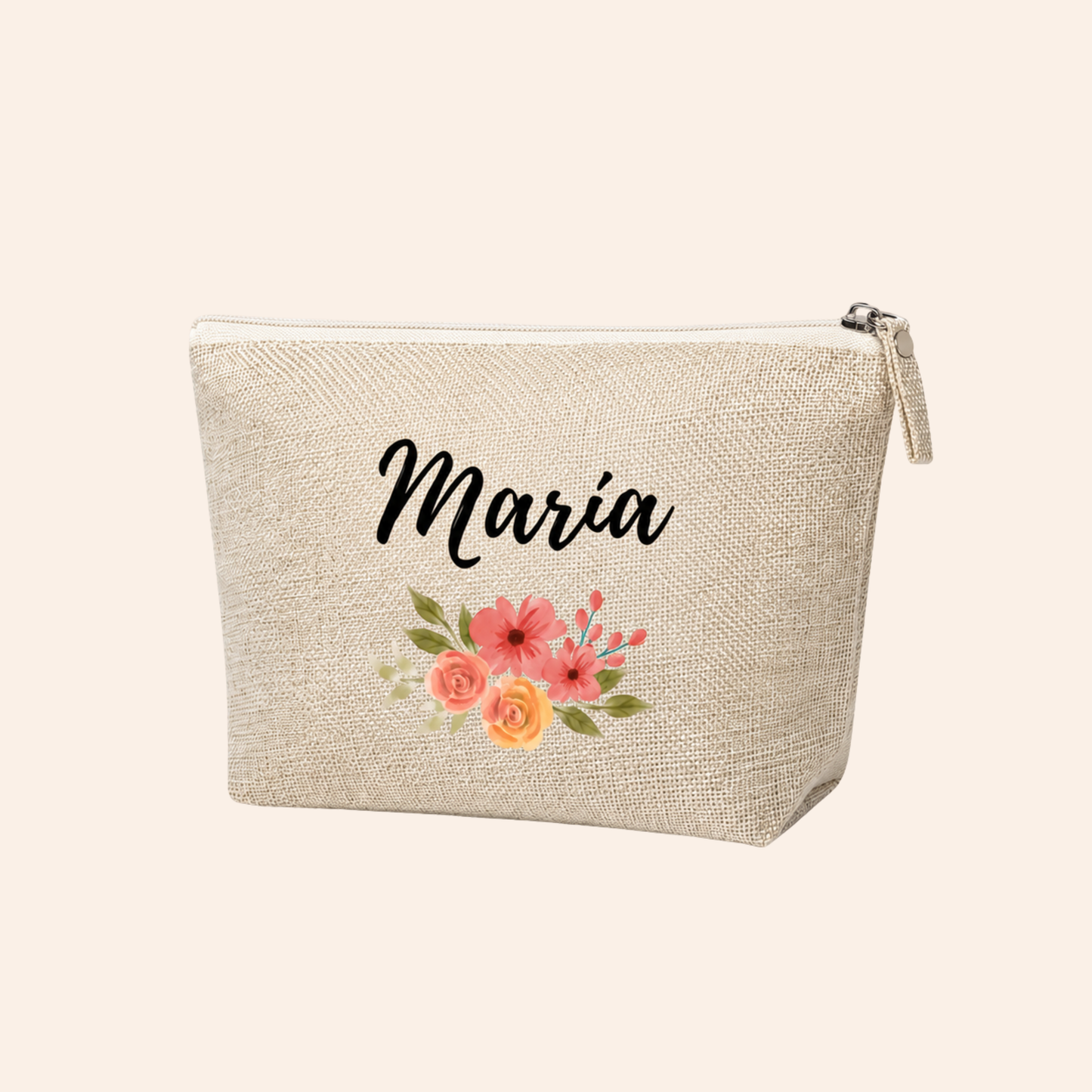Neceser nombre + flores