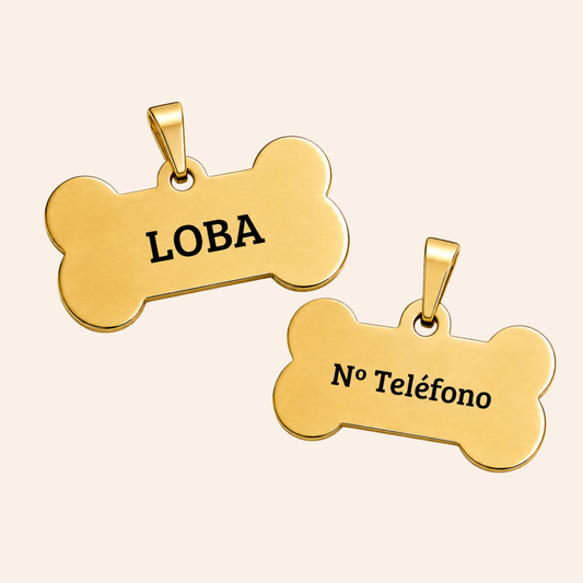 Identificador Mascotas Dorado