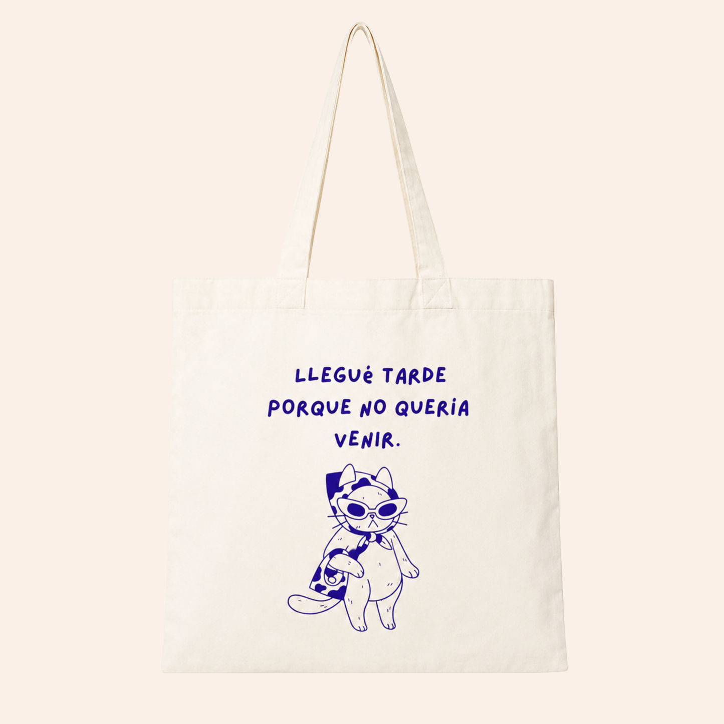 Tote Bag Llegué tarde