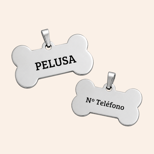 Identificador Mascotas Plateado