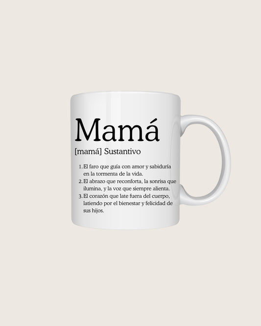 Taza Mamá Sustantivo