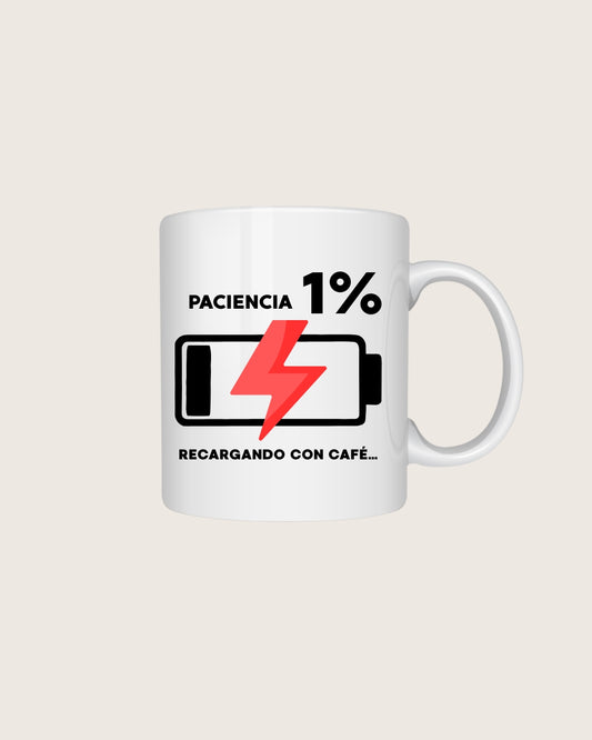 Taza Paciencia 1%
