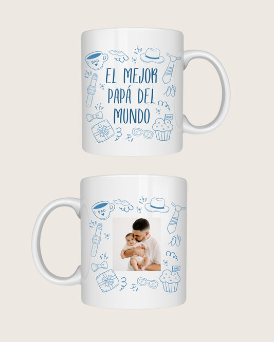 Taza el mejor Papá del mundo