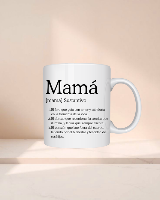 Taza Mamá Sustantivo