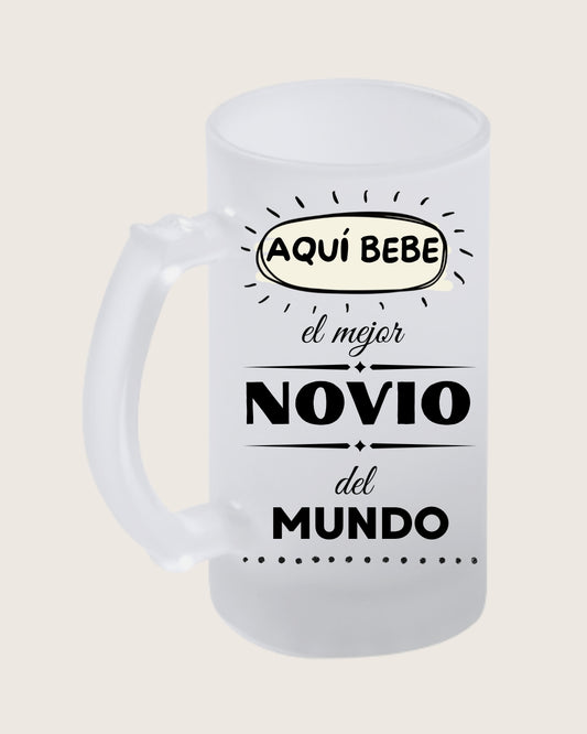 Jarra Aquí bebe el mejor novio del mundo