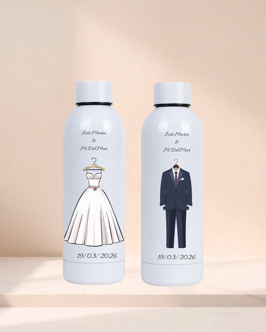 Pack Botella Térmica Boda